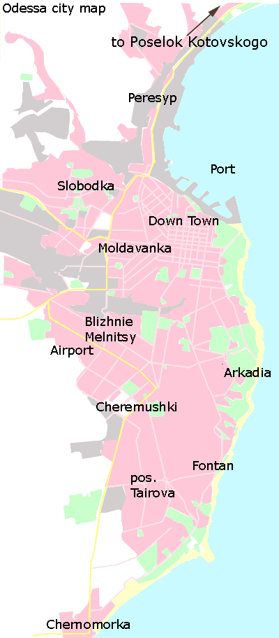 Odessa Map