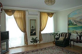 Living room. Apartment in Sevastopol