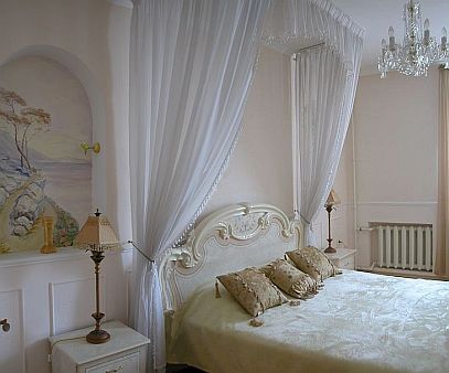 Bedroom. Apartment in Sevastopol