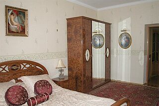 Master Bedroom. Apartment in Sevastopol