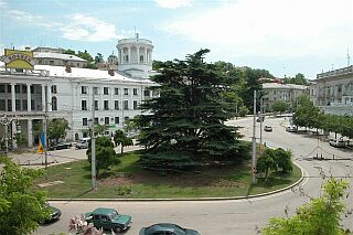 Window View. Apartment in Sevastopol