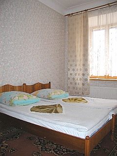 Bedroom. Apartment in Simferopol