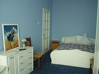 Blue bedroom