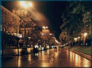 Kiev. Night Kreschatik